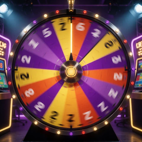 Dream Catcher Gl&uuml;cksrad Game Show mit farbigen Segmenten im Lizaro Live Casino