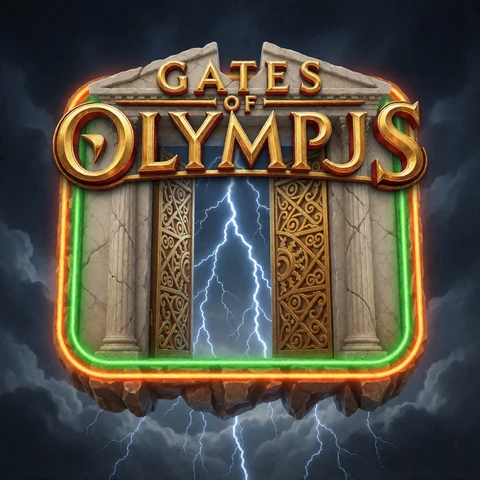 Gates of Olympus Slot Thumbnail mit Blitzportal im Lizaro Casino Spielebereich