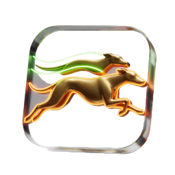 Virtuelle Greyhounds als Icon f&uuml;r schnelle Lizaro Sportwetten Runden